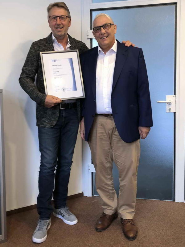 25-jähriges Jubiläum unseres Betriebsleiters Jürgen Eck