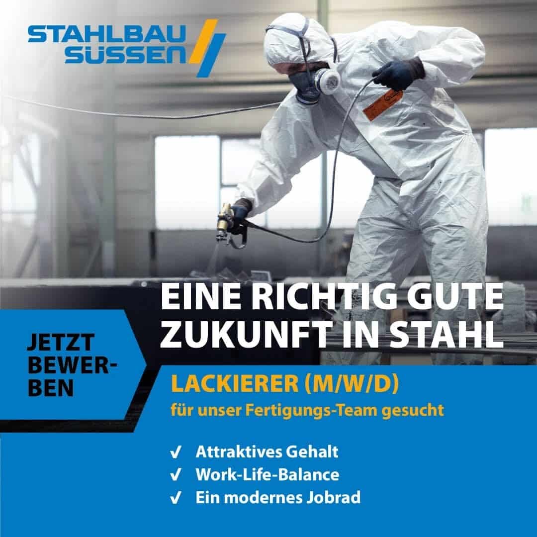 Lackierer (m/w/d) für unser Fertigungs-Team gesucht!