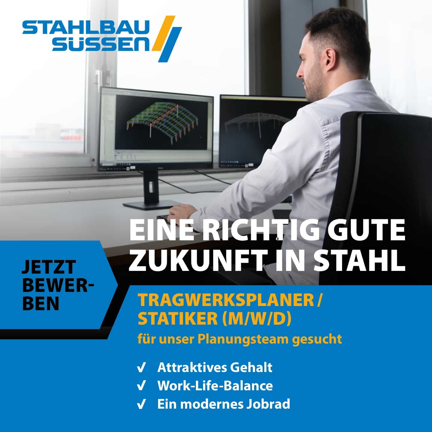 Tragwerksplaner / Statiker (m/w/d) gesucht!