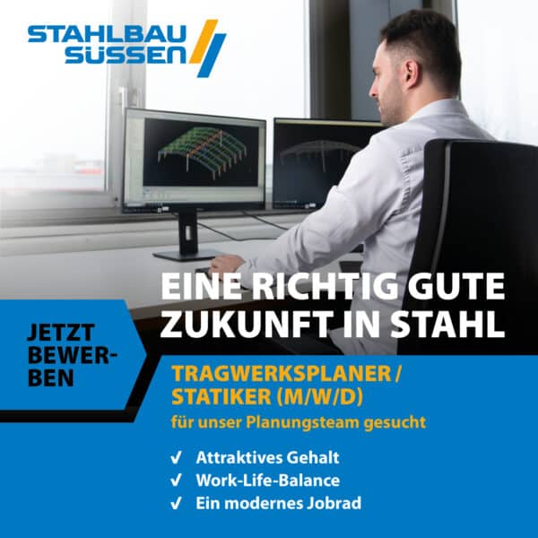 Tragwerksplaner / Statiker (m/w/d) gesucht!